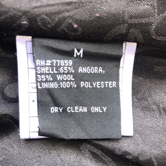 Palomares Fashions angora and wool blend coat - Picture 4 of 4